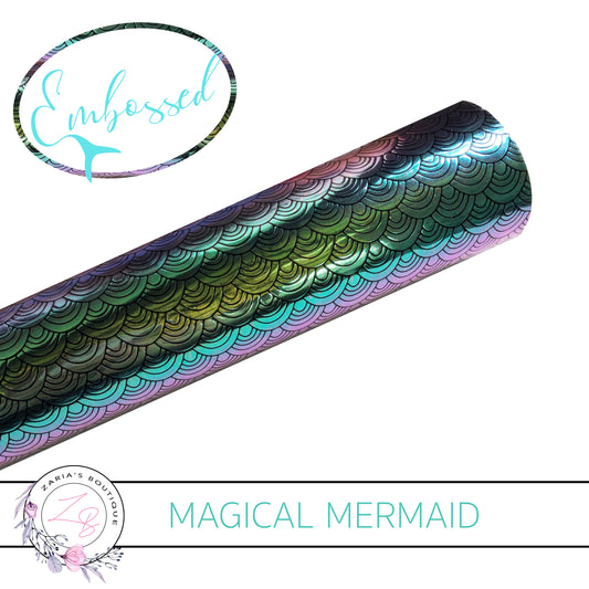 Mermaid Scales • Holographic Vegan Faux Leather