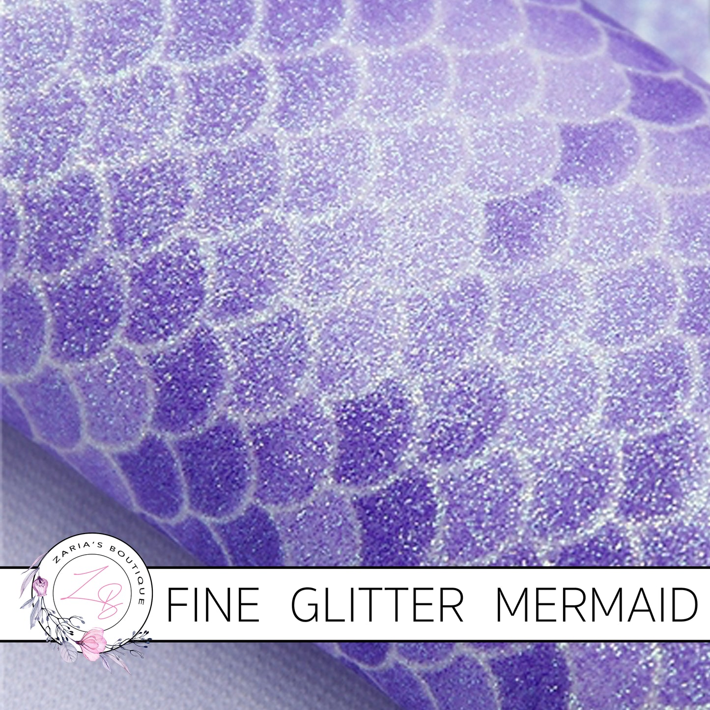 Mermaid Scales ~ Fine Glitter ~  Purple ~ 0.70mm