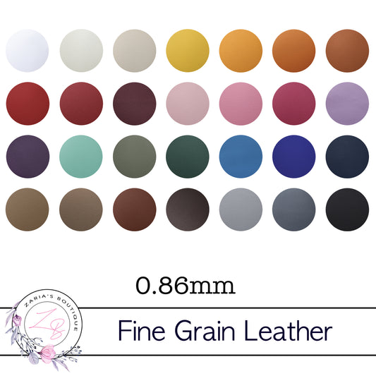 Fine Grain 0.86 - 1.00mm Thick Ethical Vegan Litchi Faux Leather
