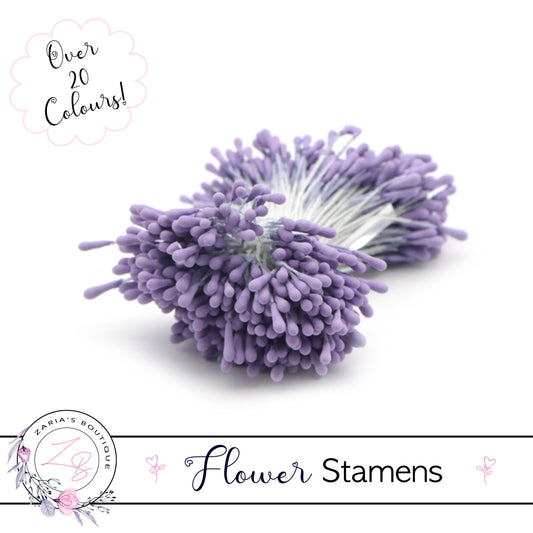 Flower Stamens ⋅ Light Purple ⋅