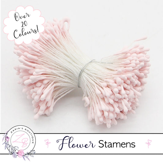 Flower Stamens ⋅ Pale Pink ⋅