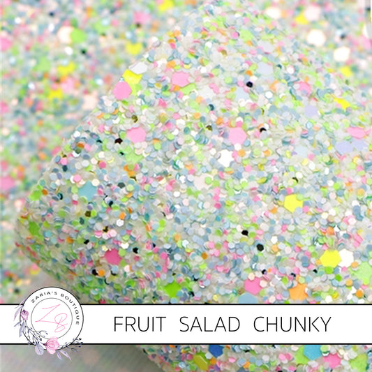 Fruit Salad ~ Pastel Multi-colour Chunky Glitter ~ 1.5mm