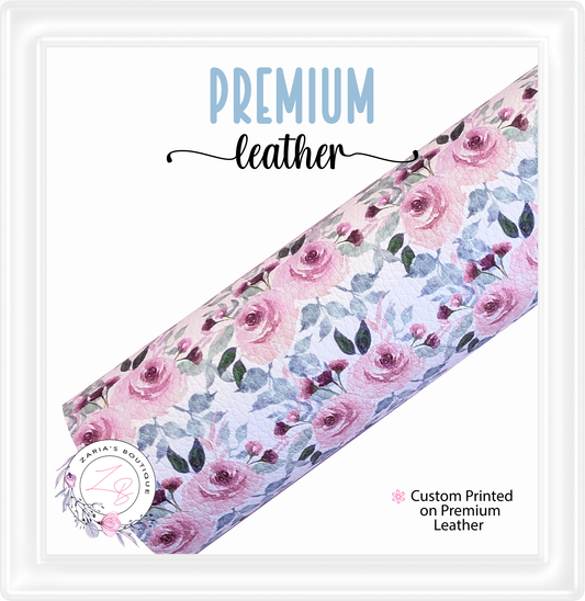 ⋅  Gabriella ⋅ Custom Floral Premium Vegan Faux Leather ⋅