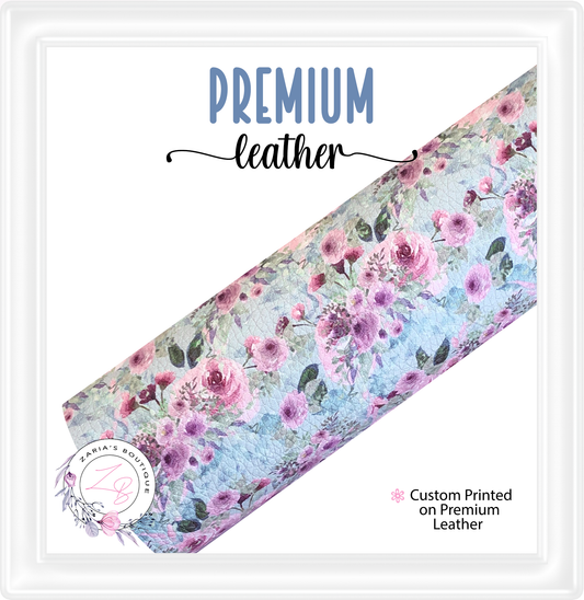 ⋅  Gabrielle ⋅ Custom Floral Premium Vegan Faux Leather ⋅
