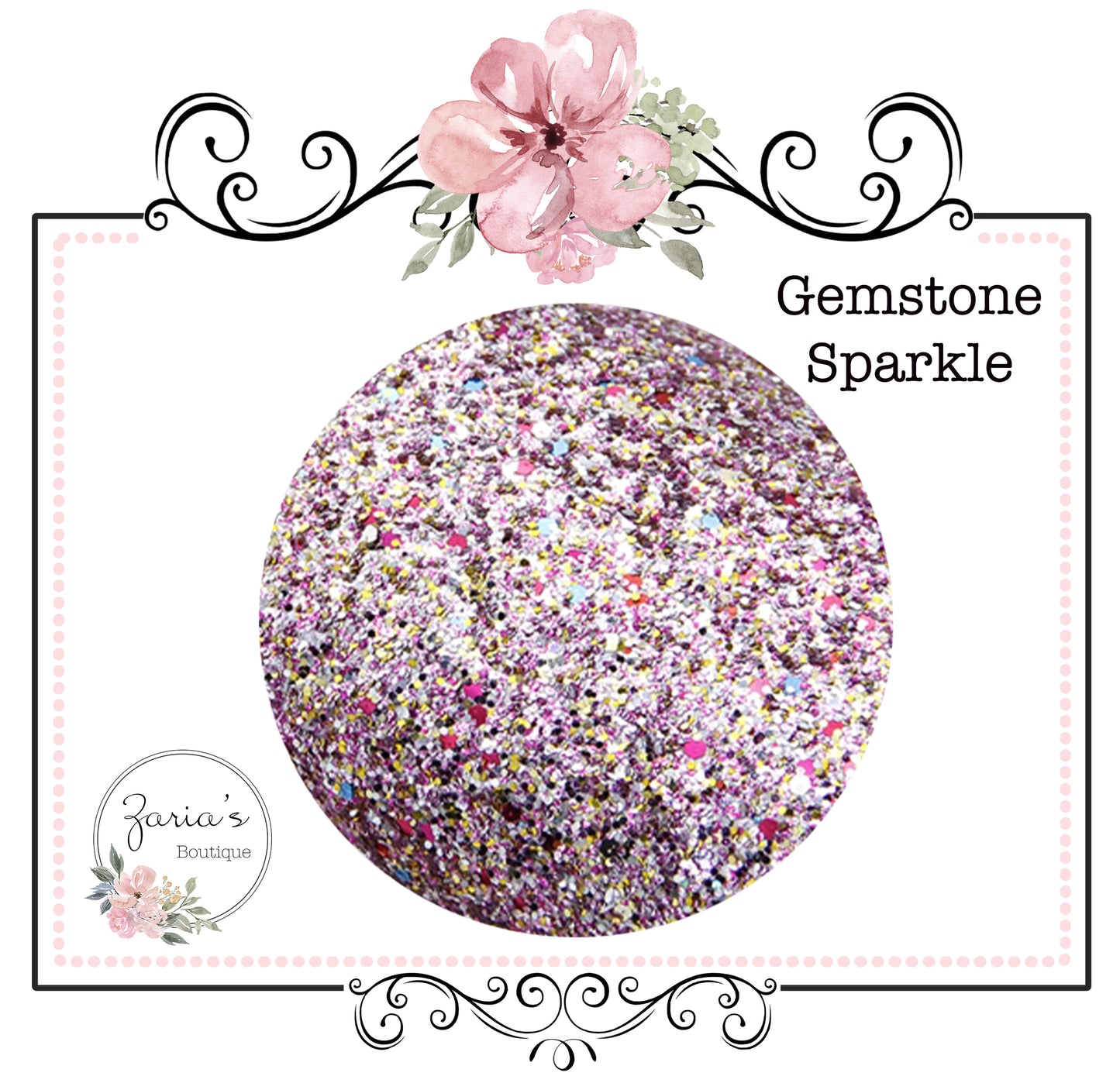Chunky Glitter Gemstone Sparkle ~ 0.87mm