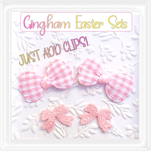 ⋅ Gingham & Bows ⋅ Padded Appliques & Knitted Embellishments ⋅ Pink ⋅