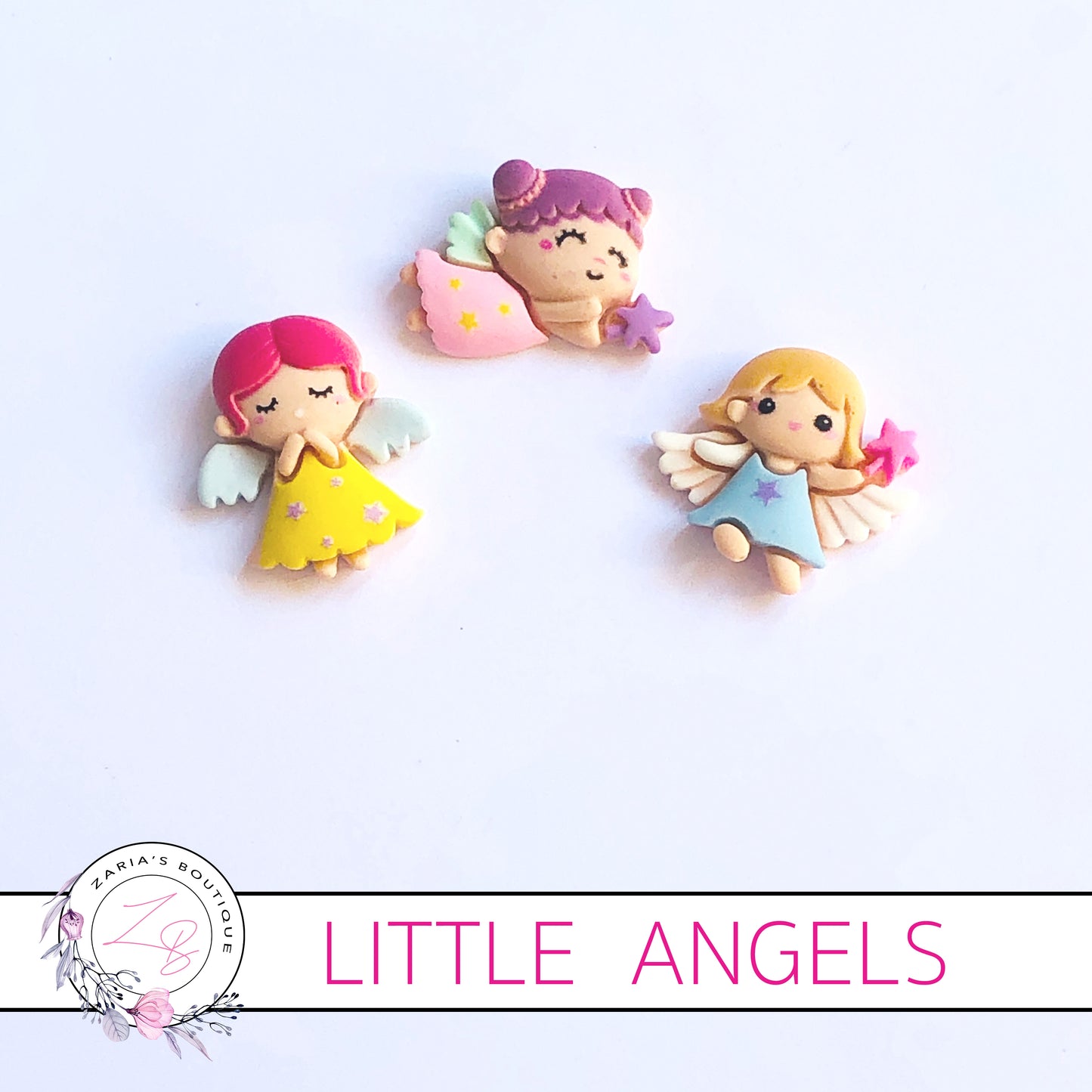 Angel Embellishments ~ 3 Designs