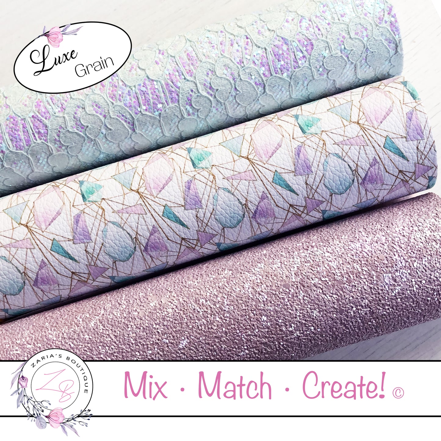 ⋅ Harmony Gems 2 ⋅ Vegan Faux Leather ⋅ Mix Match Create ©