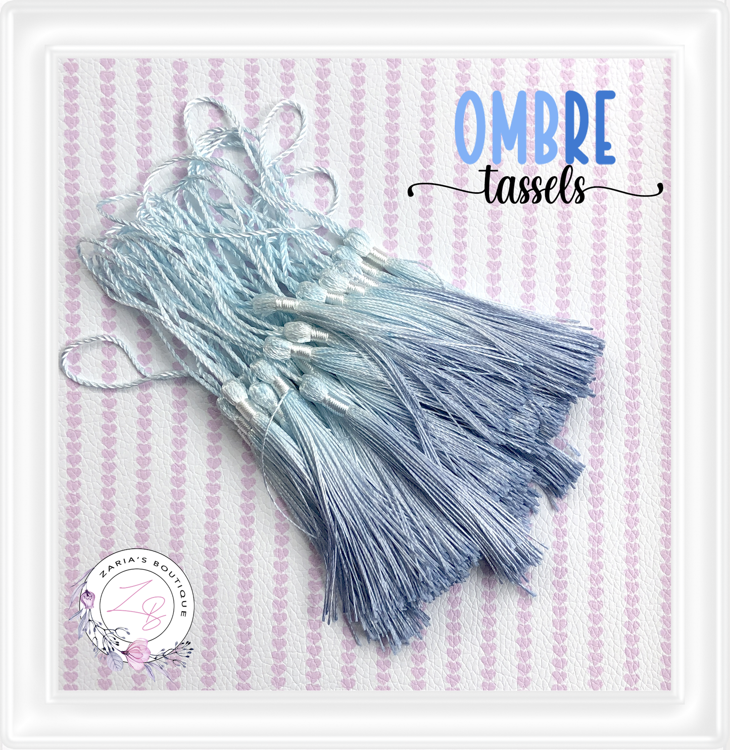 ⋅ Ombre Silky Tassels ⋅ Bookmarks Earrings & Crafting ⋅ 13cm
