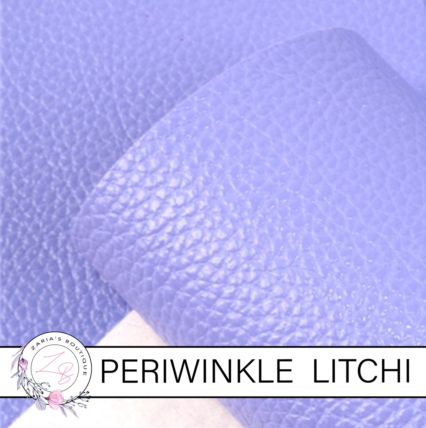 Periwinkle Purple Ethical Vegan Faux Leather ~ 1.00mm