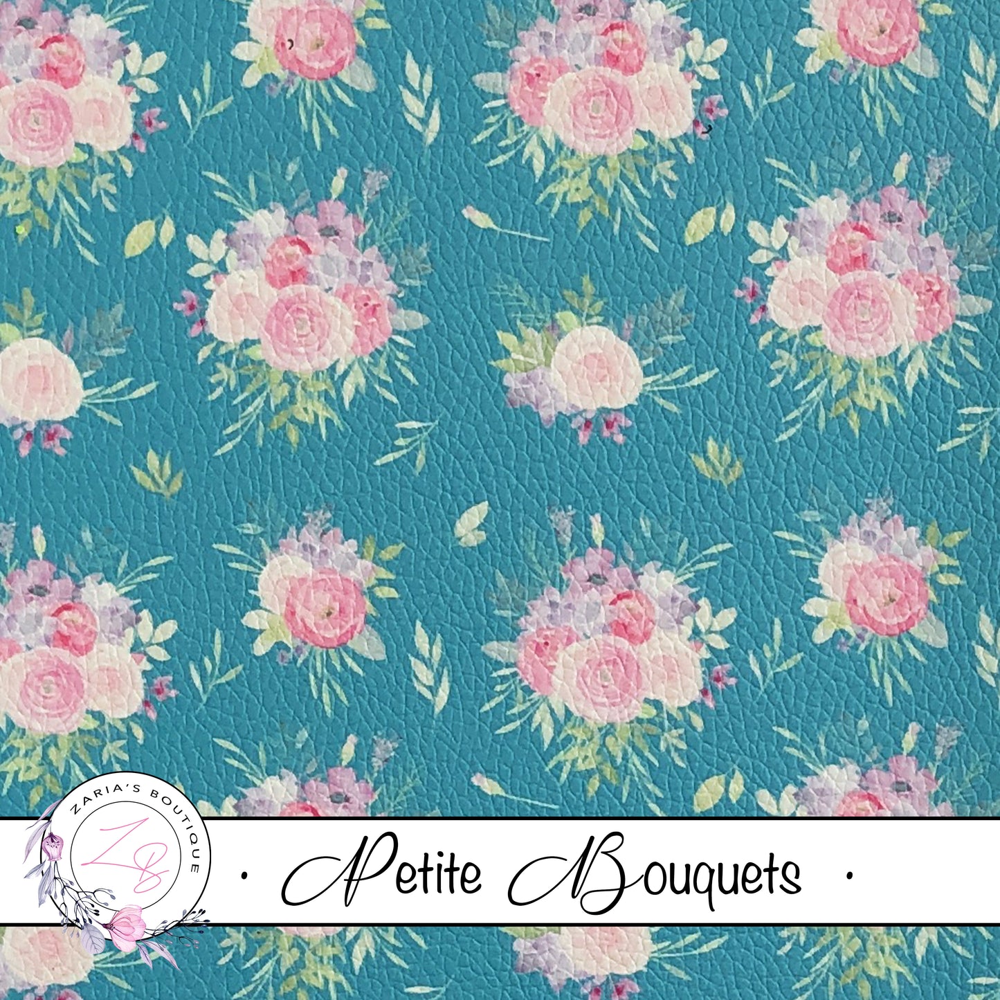 Petite Bouquets Custom Vegan Faux Leather