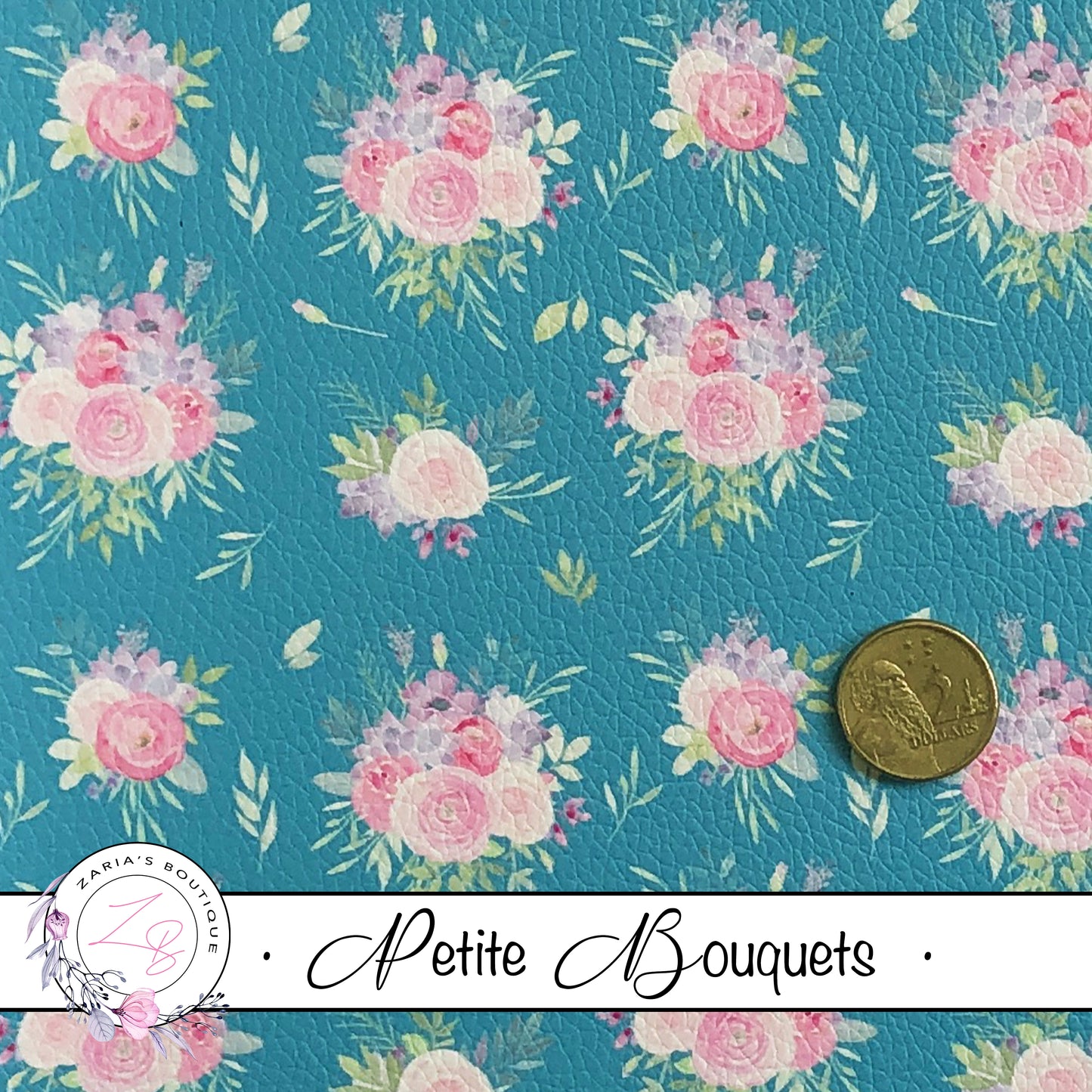 Petite Bouquets Custom Vegan Faux Leather