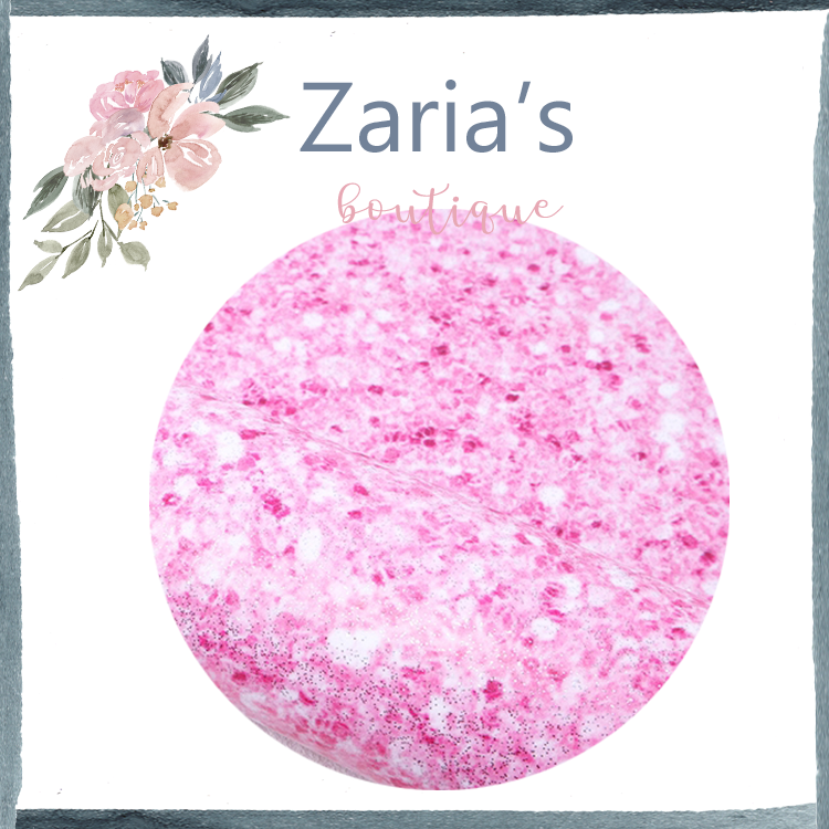 Pink Sparkle Smooth Glitter Faux Leather