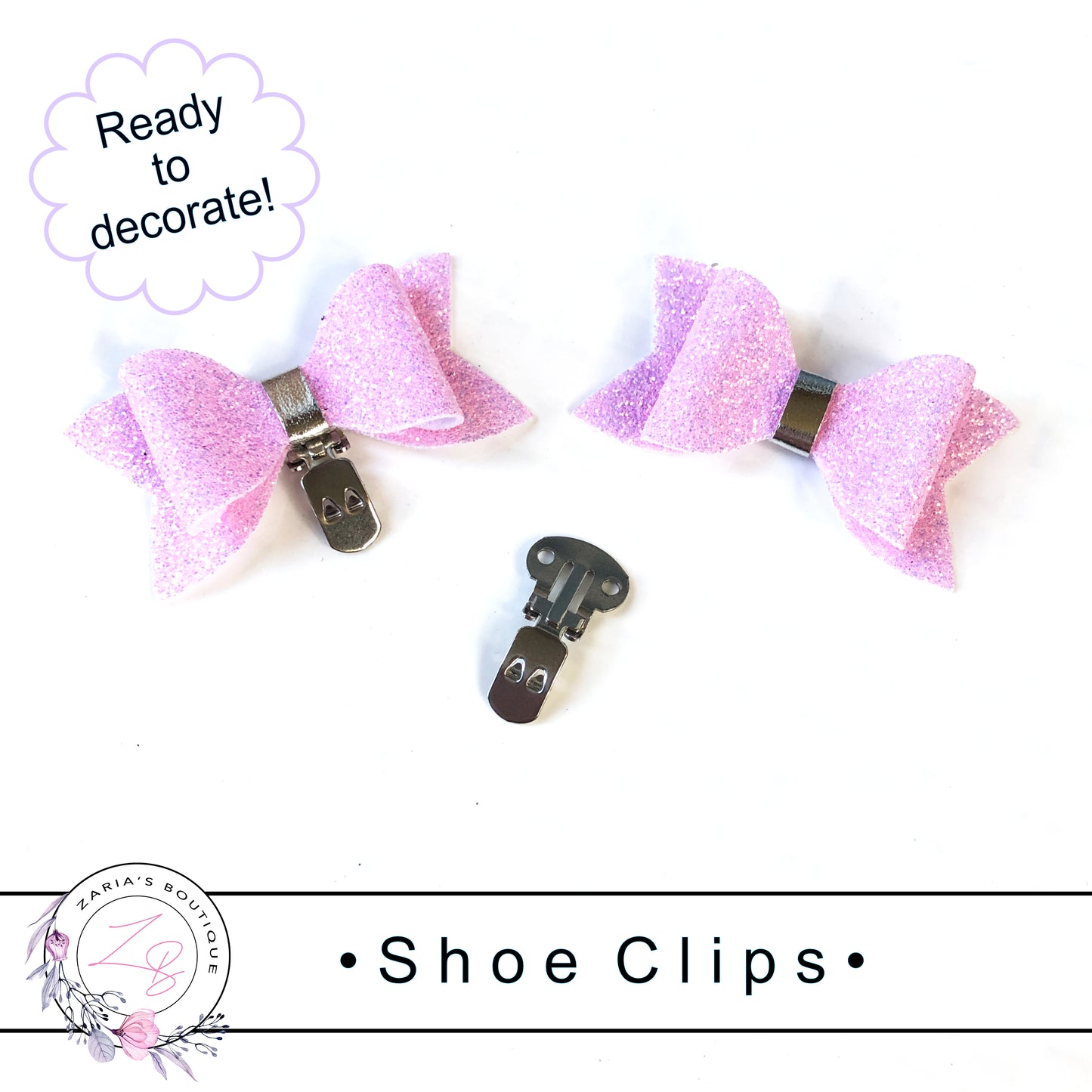 ⋅ DIY Shoe Clips ⋅ Children & Adults