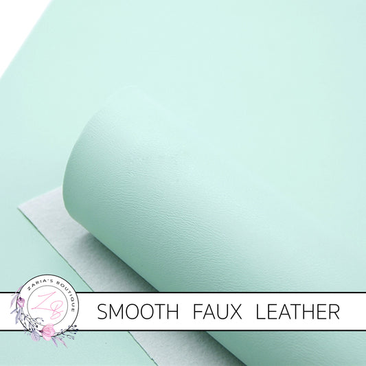 Mint Green ~ Smooth Faux Leather ~ 0.92mm
