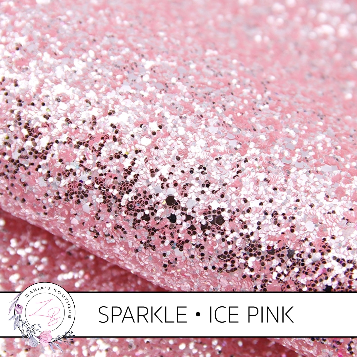 Sparkle ⋅ Ice Pink ⋅  Chunky Glitter