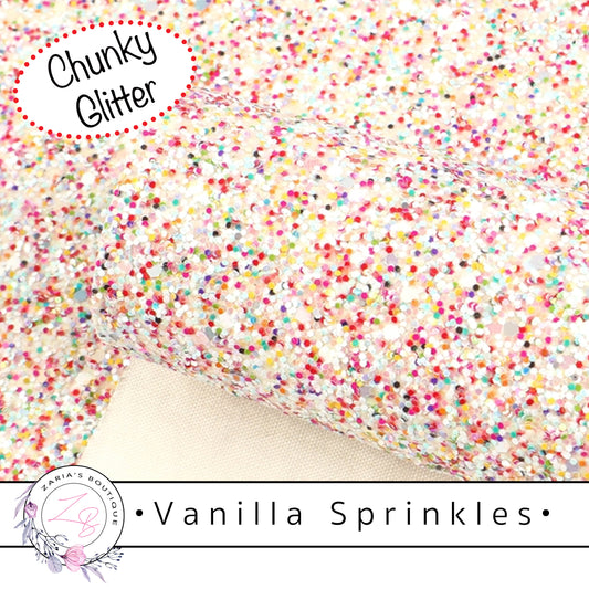 • Vanilla Sprinkles • Chunky Glitter Sheets