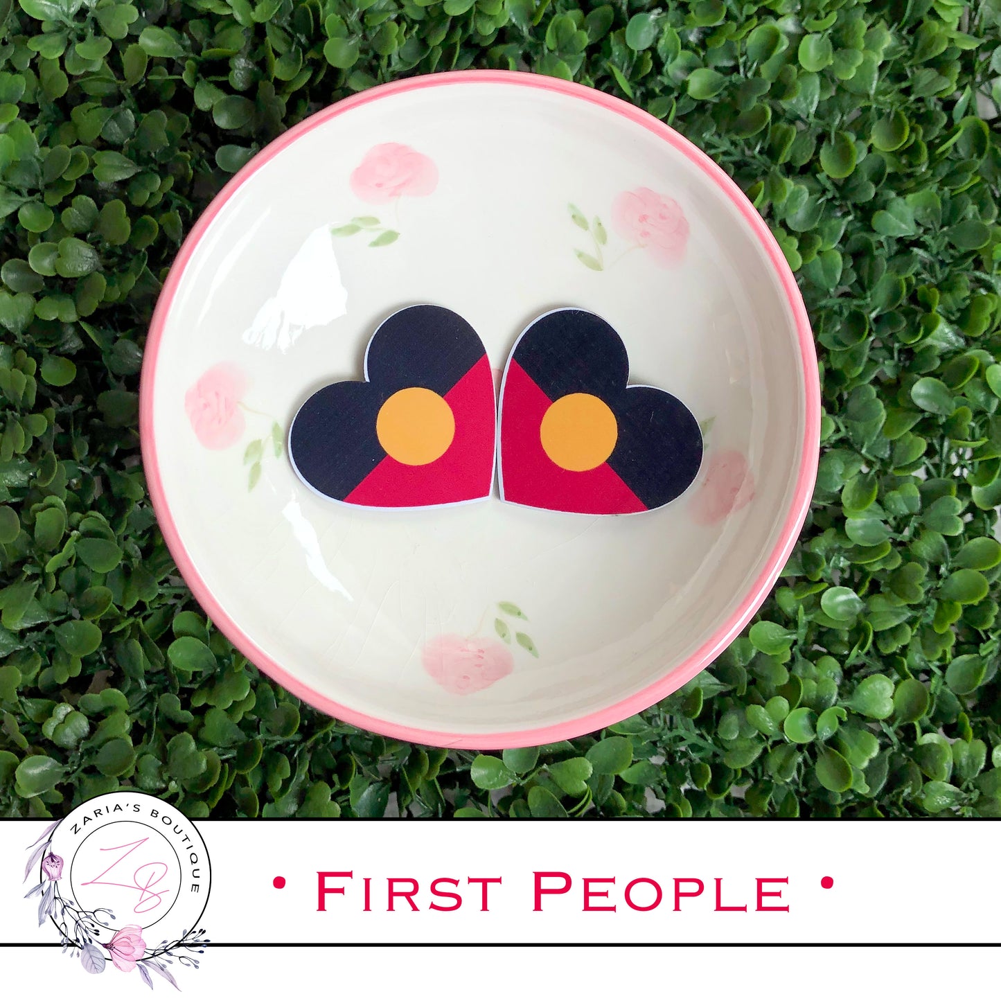 ⋅ Australia ⋅ Planar Flatback Resin Embellishment ⋅ First People ⋅ 2 Designs