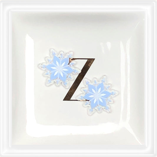 ⋅ Glitter Snowflake Resins ⋅ Pack of 2 ⋅