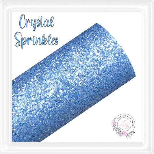 • Crystal Sprinkles • Blue • Chunky Glitter •
