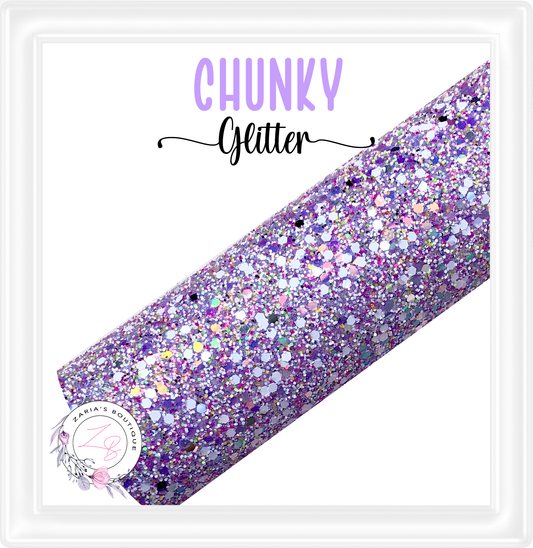 ∙ CHUNKY GLITTER ∙ Purple Sequin Sprinkle ∙