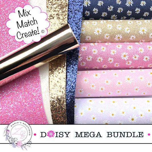 ⋅  Daisy MEGA Bundle ⋅ 10 Sheets  🌸  Mix ⋅ Match ⋅ Create ©