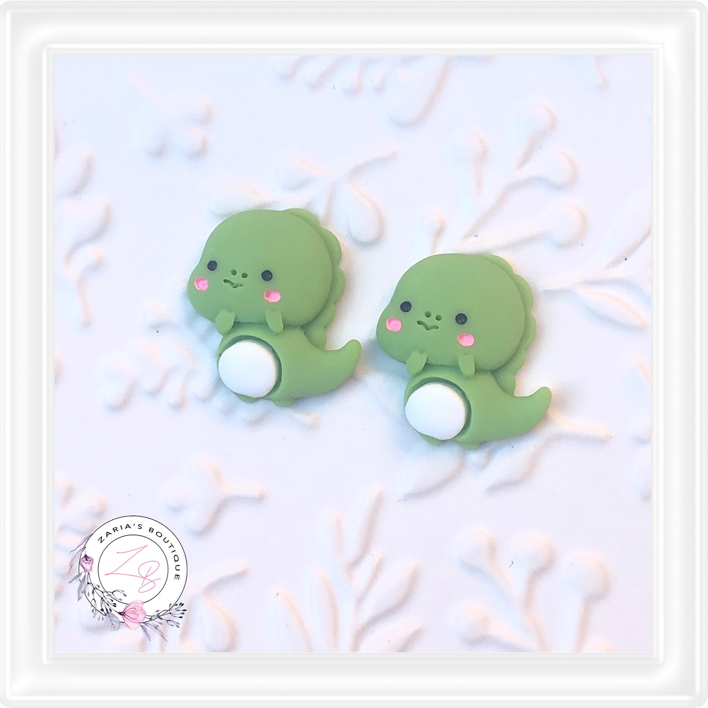 ⋅ CUTE DINOSAURS ⋅ Flatback Resin Embellishments ⋅