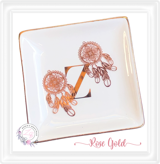 ⋅ Dreamcatchers ⋅ Rose Gold Metal Earring Embellishments ⋅ 2 pieces