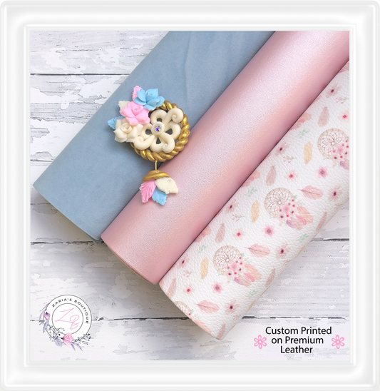 ⋅ Sweet Dreams ⋅ Includes Clay⋅ Premium Vegan Faux Leather  &  Glitter Bundle ⋅