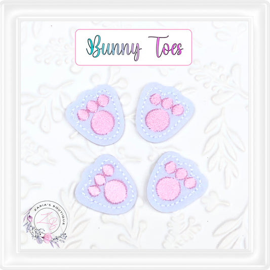⋅ Pink Bunny Toes ⋅ Add to Bows & Hair Clips ⋅ 5 Pairs ⋅