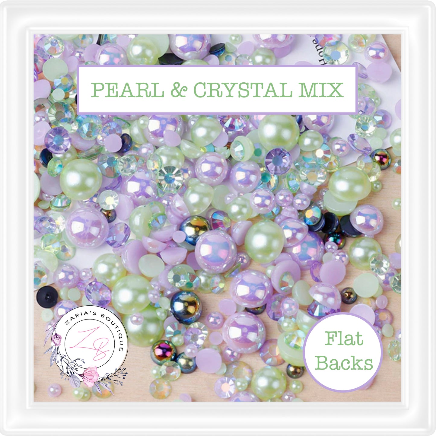 ⋅ Flatback Pearl & Crystal Mix ⋅ Bow & Tiara Embellishments ⋅