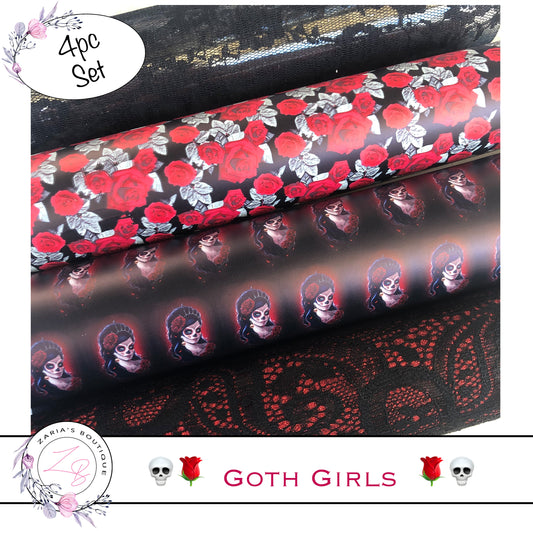 ⋅ Goth Girl ⋅ Vegan Faux Leather & Lace Bundle