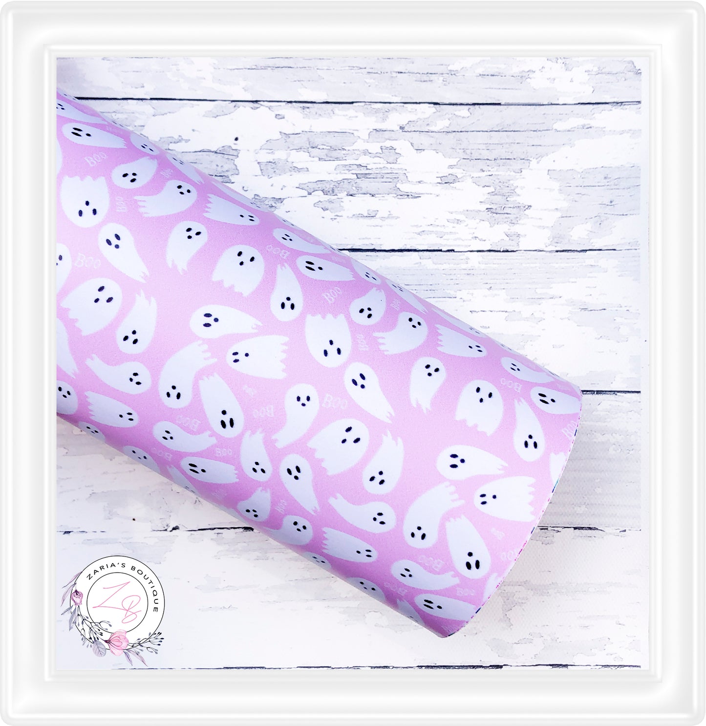 ⋅ Cute Ghosts ⋅White Flat Back Resin Embellishments ⋅
