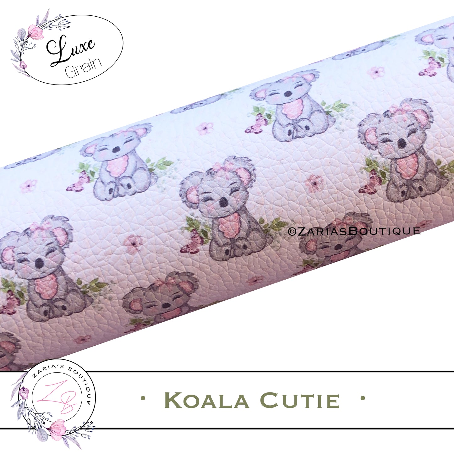 ⋅ Koala Cutie ⋅ Vegan Faux Leather