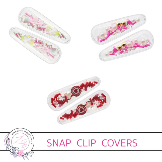Shaker Snap Clip Covers ⋅ Pack of 2 ⋅ 3 Designs