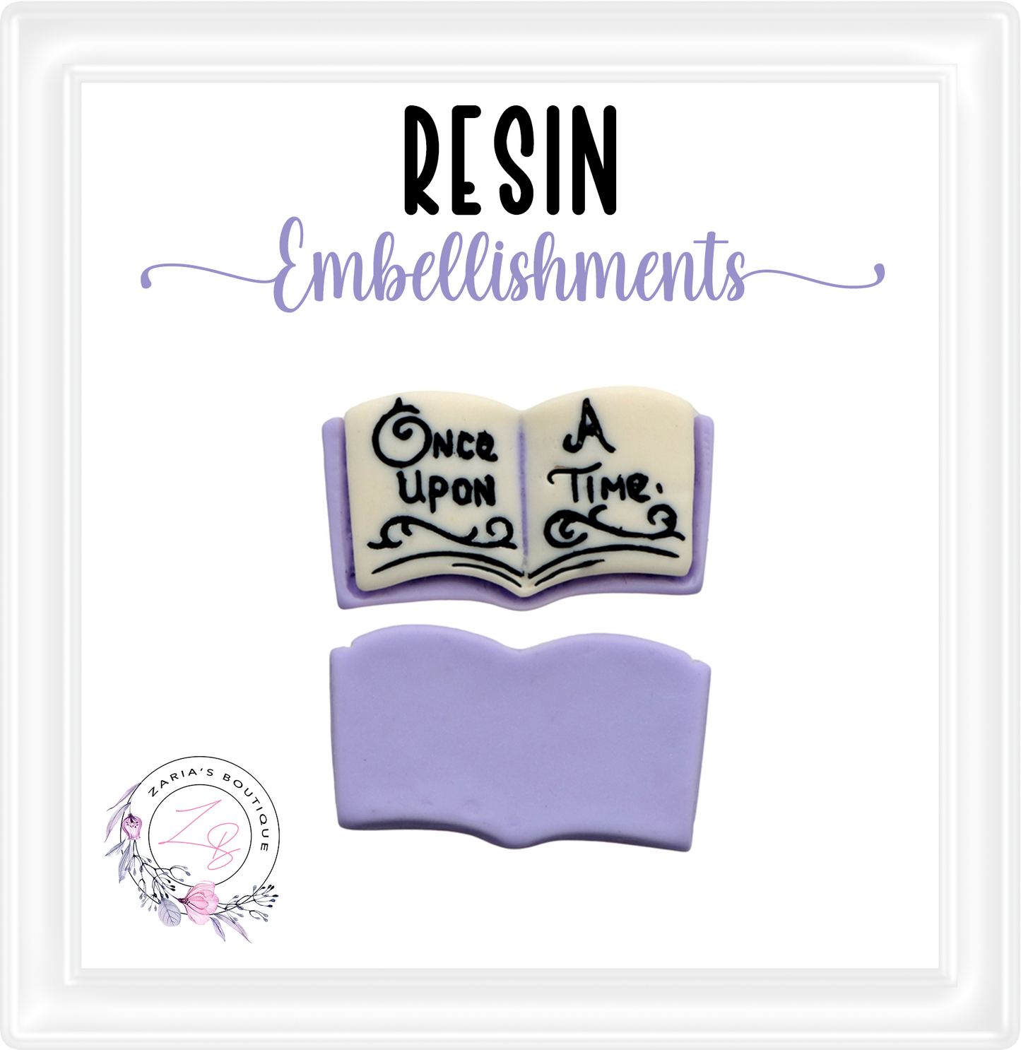 ⋅ Storybook Embellishments ⋅ 2 pieces ⋅