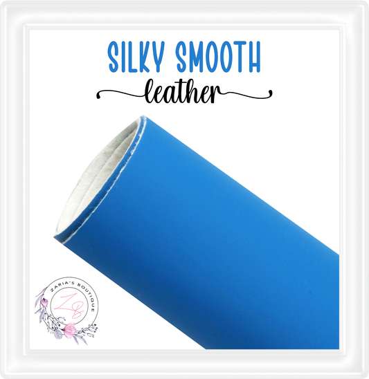 ⋅ Light Cobalt Blue ⋅ Silky Smooth Premium Vegan Faux Leather ⋅ 0.90mm ⋅