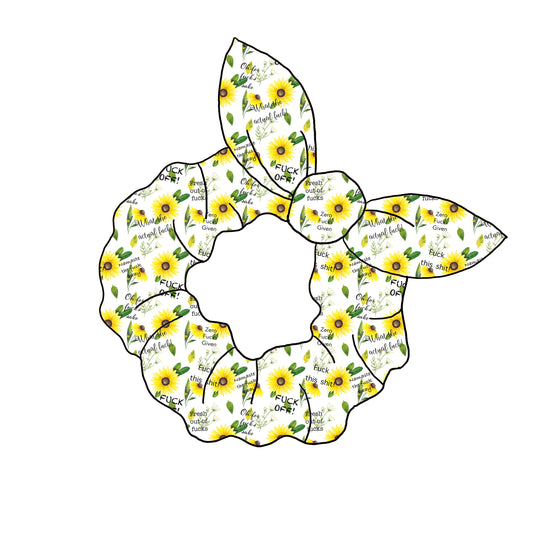 Exclusive Sweary F Bomb Floral Bullet/Liverpool Stretch Fabric