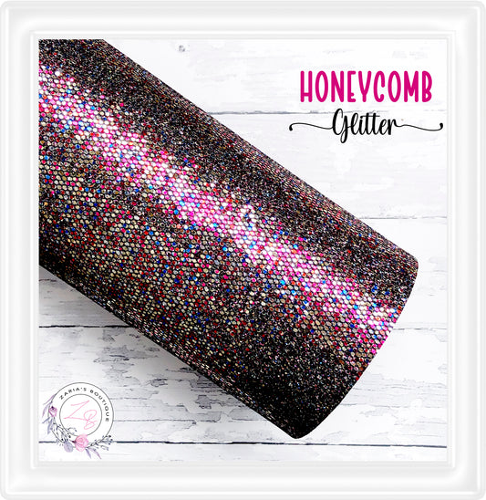 ⋅ Honeycomb Textured Glitter ⋅  Gemstone Sparkle ⋅