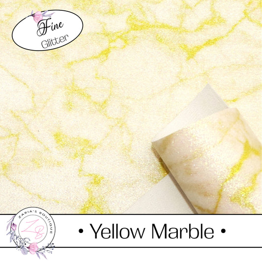 ⋅ Yellow Marble  ⋅  Fine Glitter Sheets ⋅ Bow & Earring Crafts ⋅