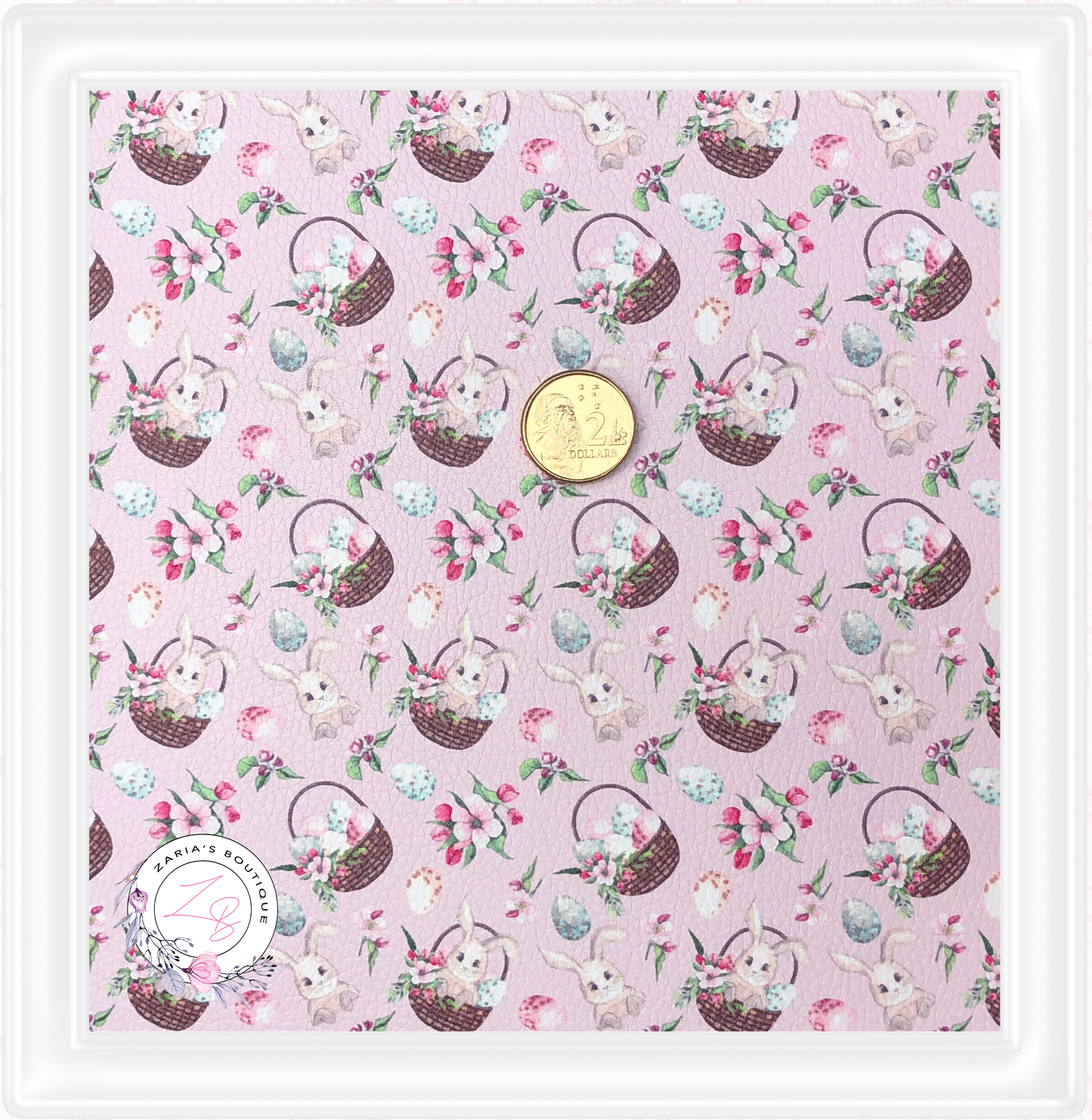 ⋅ Bunny Baskets ⋅ Premium Custom Vegan Faux Leather