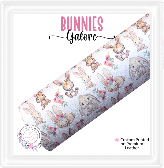 ⋅ Bunnies Galore ⋅ Premium Custom Vegan Faux Leather