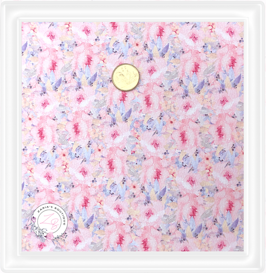 ⋅ Alicia Floral  ⋅ Custom Luxe Vegan Faux Leather ⋅