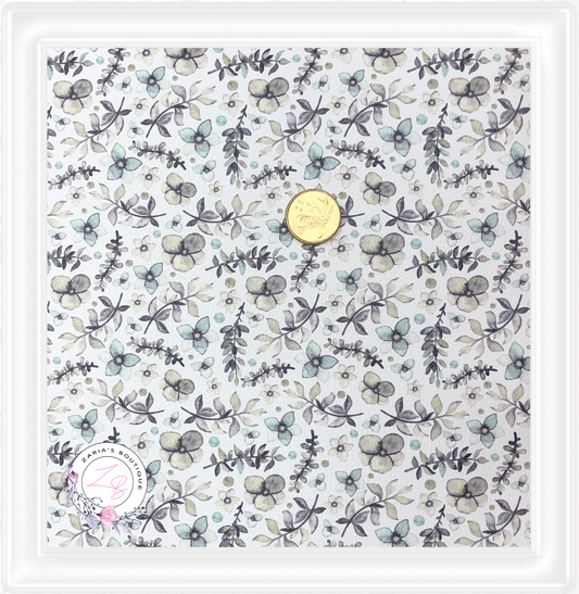 ⋅ Beth Floral ⋅ Custom Premium Vegan Faux Leather ⋅