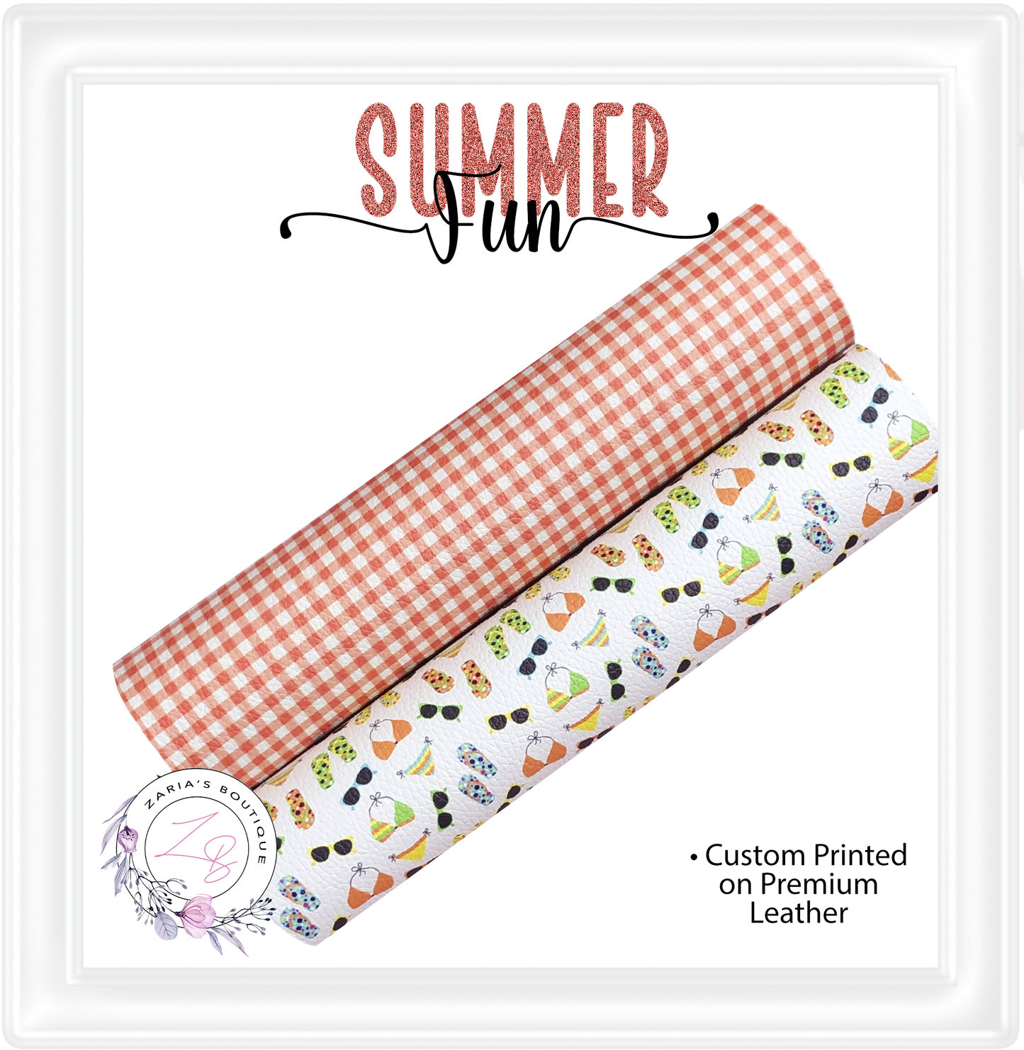 ⋅ Summer Fun Bundle ⋅ Premium Exclusive Vegan Faux Leathers