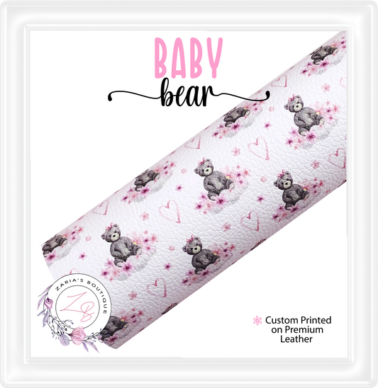 ⋅ Baby Bear ⋅ Premium Custom Vegan Faux Leather