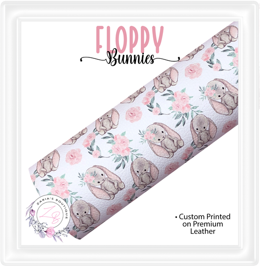 ⋅ Floppy Bunnies Easter ⋅ Custom Premium Vegan Faux Leather
