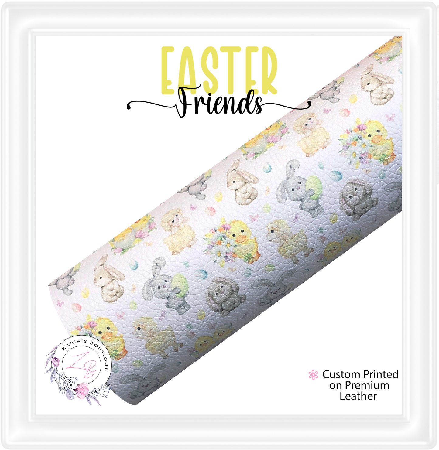 ⋅ Easter Friends ⋅ Premium Custom Vegan Faux Leather